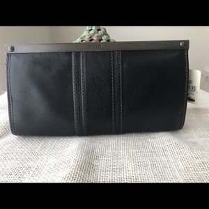 Fossil Vintage Reissue Frame Clutch Wallet